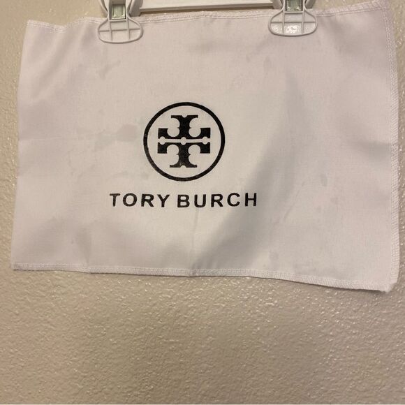 Tory Burch white dust bag for purse clutch 13.5x9.5” - Picture 2 of 8